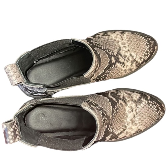 Treasure & Bond Womens Gabriela Pull On Ankle Boot Multicolor Snake Skin Size 7M - Picture 4 of 9